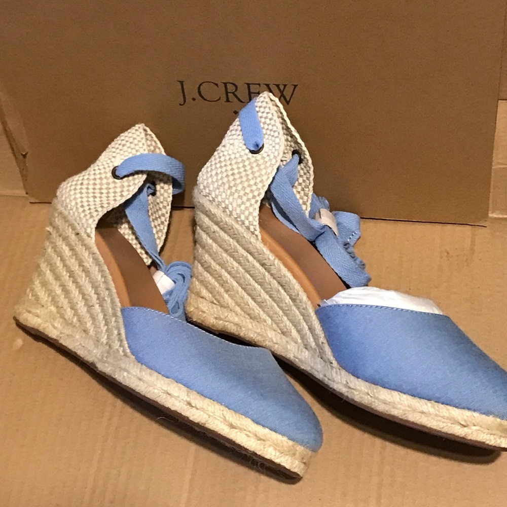 New JCrew Wedges
